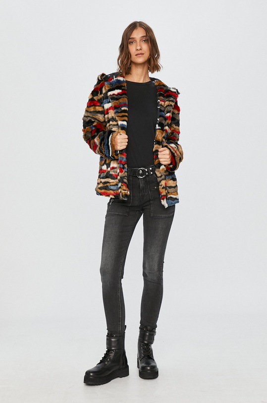 Desigual - Jeansi Luci 20WWPN35 negru AW20