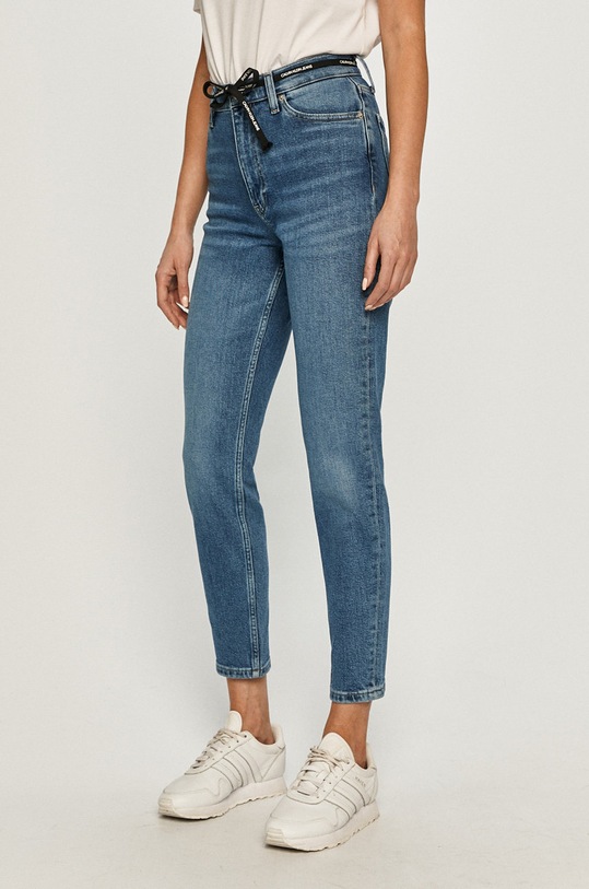 Calvin Klein Jeans - Jeansi Mom Jean albastru J20J214512
