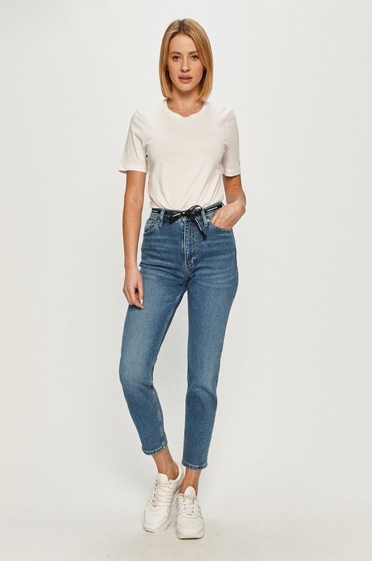 Calvin Klein Jeans - Jeansi Mom Jean J20J214512 albastru AW20