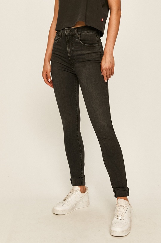 Levi's jeansy Mile High Super Skinny czarny 22791.0147