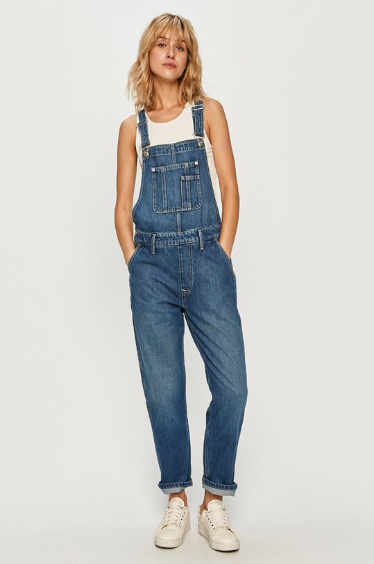 Pepe Jeans - Nohavice na traky Siren modrá PL230314