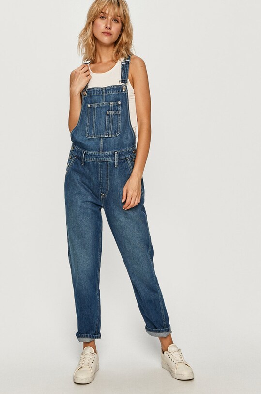 Pepe Jeans - Salopeta Siren albastru PL230314
