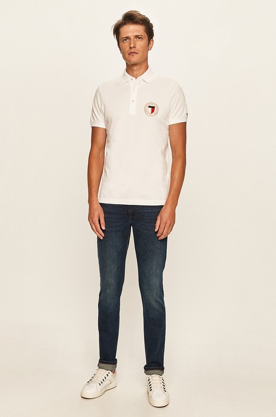 Tommy Hilfiger - Jeansy Bleecker MW0MW14842 niebieski AW20