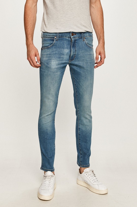 Wrangler - Jeansi Larston albastru W18SQ892R