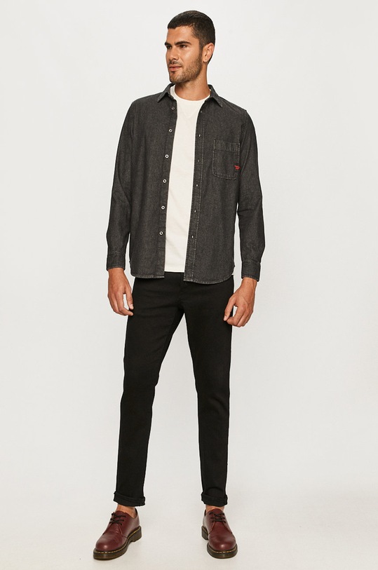 G-Star - Rifle 3301 51003.B479.A810 čierna AW20