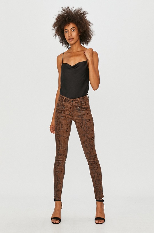 Morgan - Nadrág 202.PYTHO barna AW20