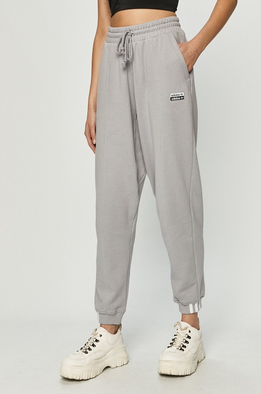 adidas Originals - Kalhoty GD3095 pletenina šedá GD3095