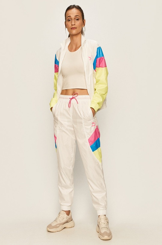 Puma - Spodnie 597751 597751 biały SS21