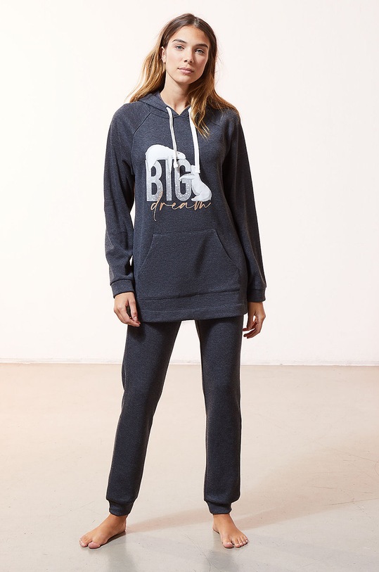 Etam - Spodnie OSVALD 652320404 szary AW20