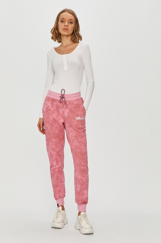 Ellesse - Spodnie SGH10408 różowy AW20
