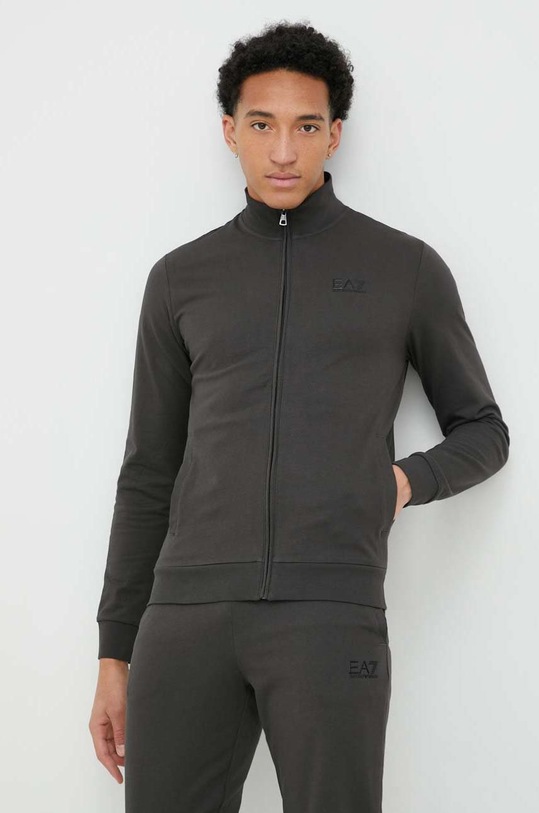 EA7 Emporio Armani dres bawełniany 8NPV51.PJ05Z zielony SS24