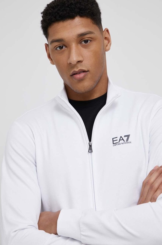EA7 Emporio Armani dres bawełniany 8NPV51.PJ05Z biały