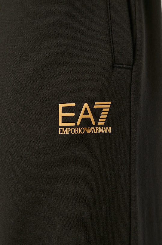 Bavlnené tepláky EA7 Emporio Armani čierna 8NPP53.PJ05Z