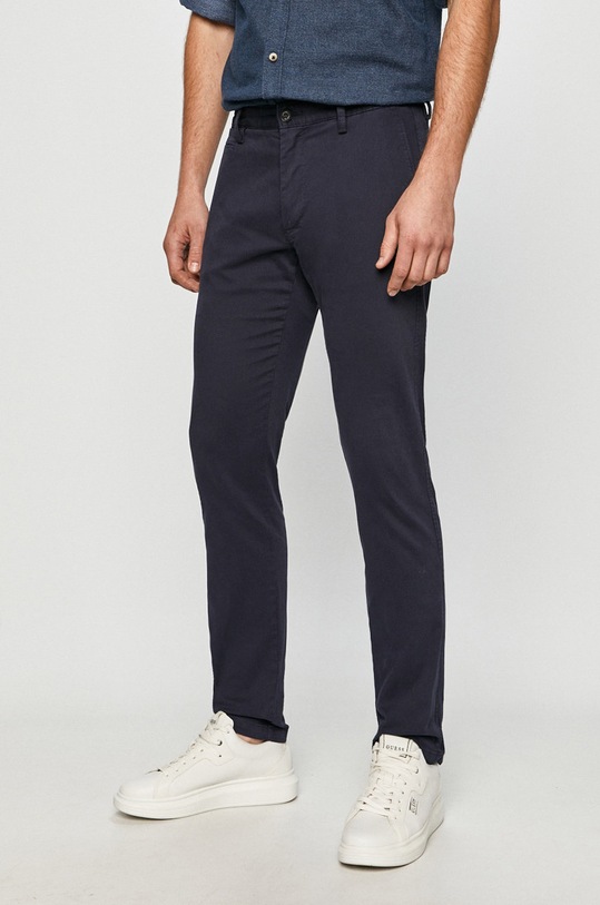 s. Oliver - Spodnie z elastanem granatowy 2041361