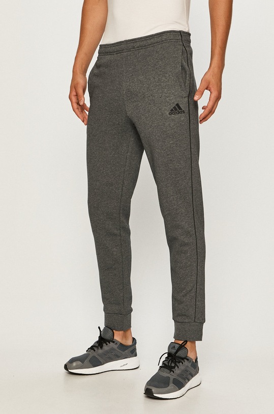 adidas Performance - Kalhoty CV3752 pletenina šedá CV3752