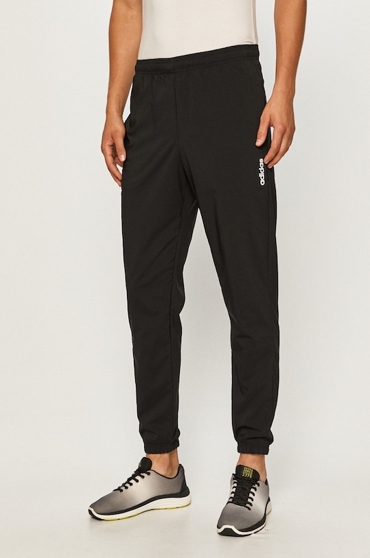 adidas - Spodnie DQ3057 z elastanem czarny DQ3057