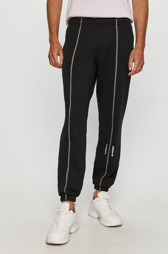 adidas Originals - Kalhoty GD9310 pletenina černá GD9310