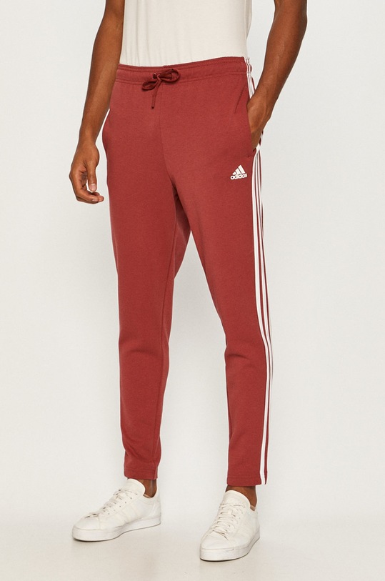 adidas Performance - Pantaloni GK4991 tricotaj rosu GK4991