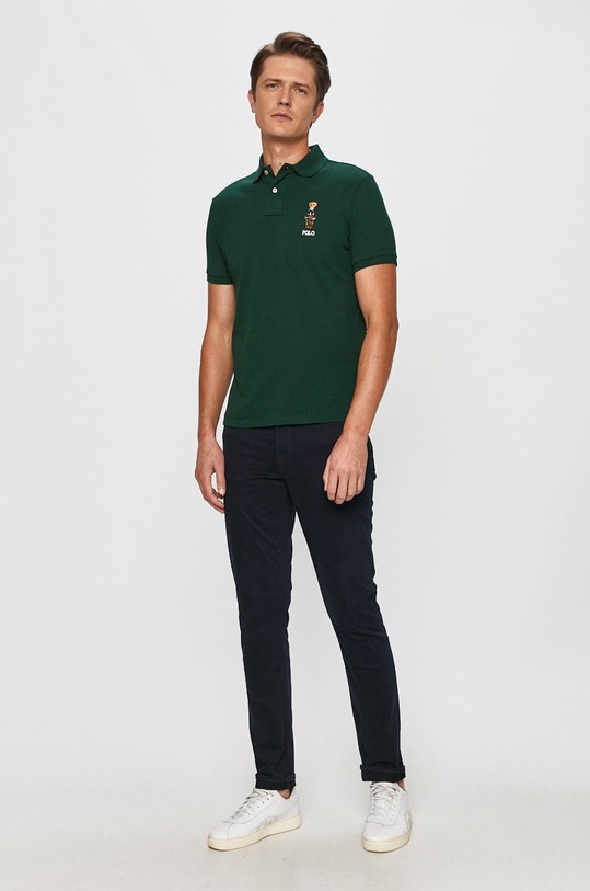 Polo Ralph Lauren - Nohavice 710817700003 tmavomodrá AW20