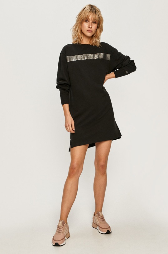 Calvin Klein Jeans - Rochie J20J214161 negru AW20