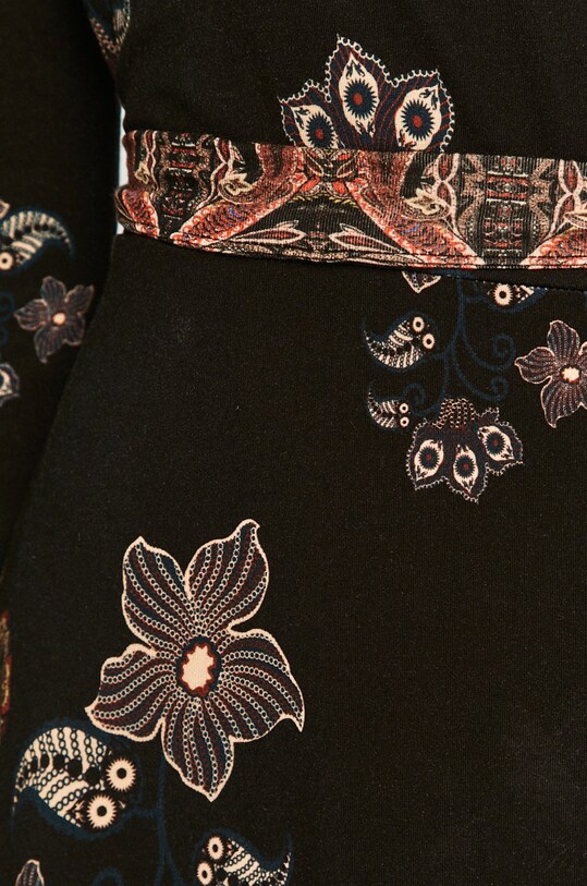 Desigual - Šaty 20WWVK99 černá