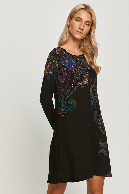 Desigual - Rochie mini negru 20WWVK90