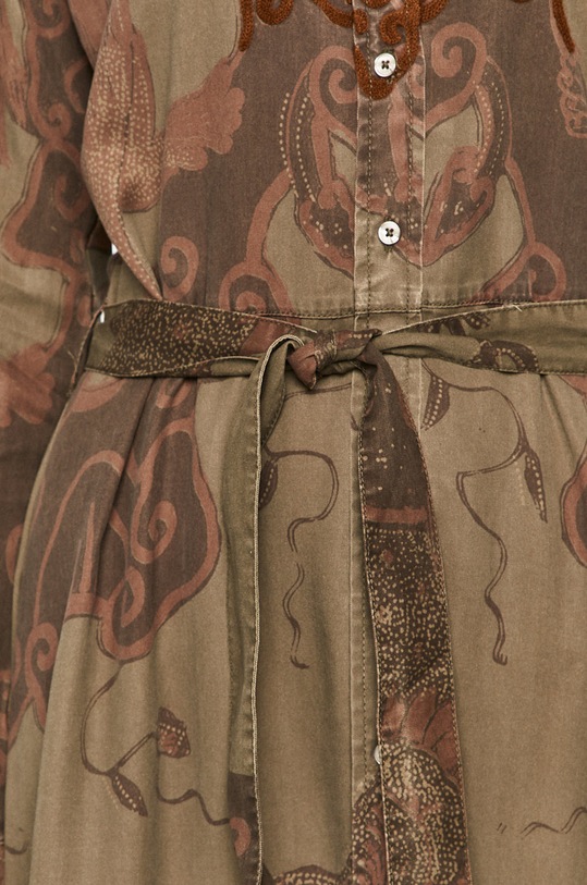 Desigual - Šaty 20WWVW79 tyrkysová