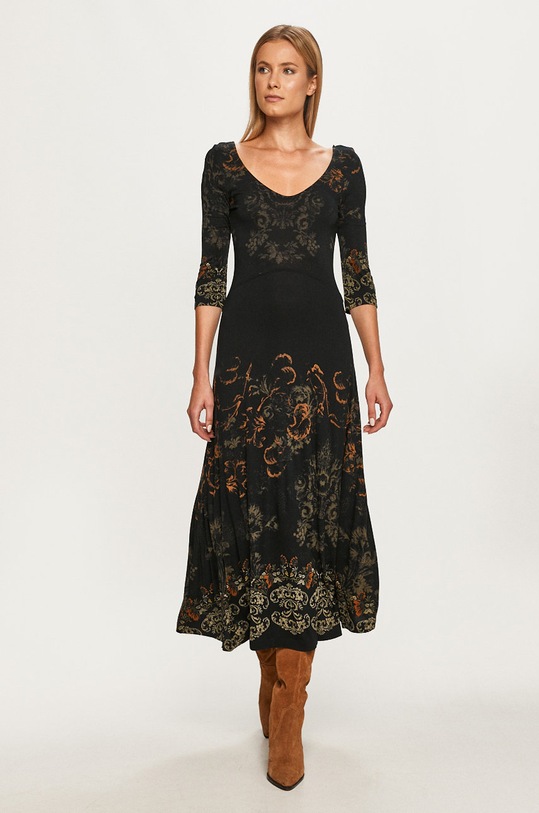 Desigual - Rochie negru 20WWVKA3