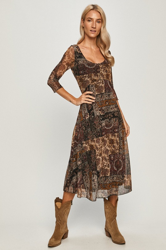 Desigual - Rochie 20WWVK67 multicolor AW20