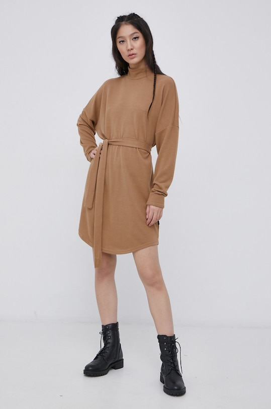 Noisy May - Sukienka 27013883 beżowy AA00