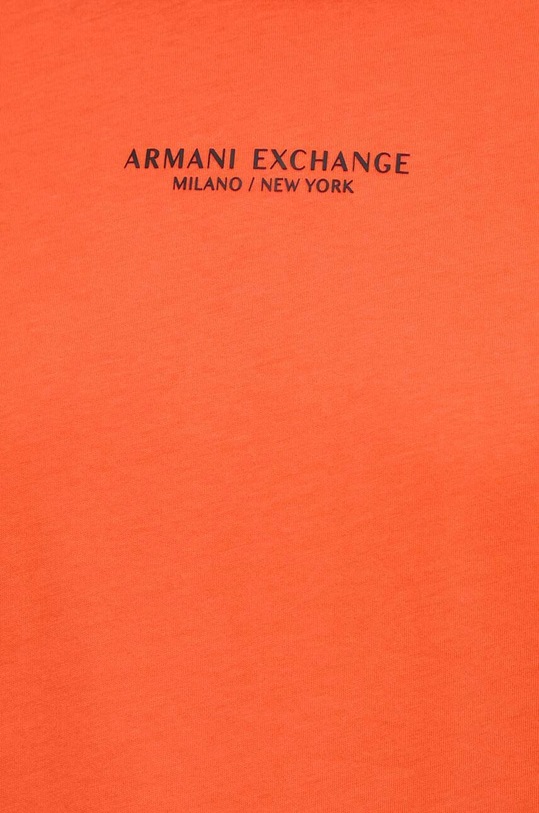 Armani Exchange sukienka 8NYACF.YJG3Z pomarańczowy