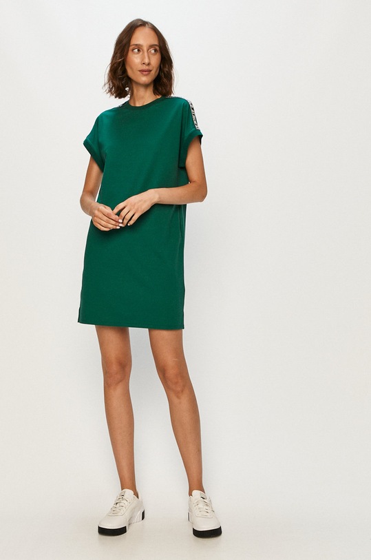 Karl Lagerfeld - Šaty 205W1352 tyrkysová AW20