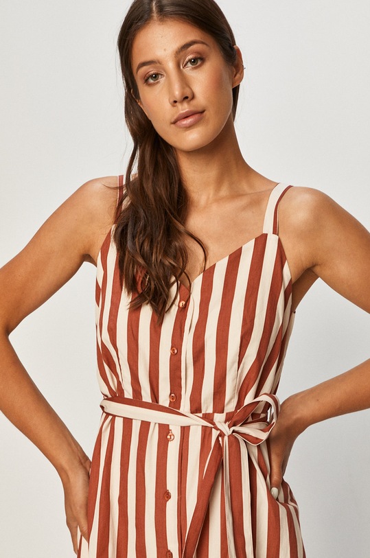 Vero Moda - Sukienka bordowy 10227852