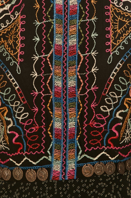 Desigual - Šaty 20WWVWA7 černá