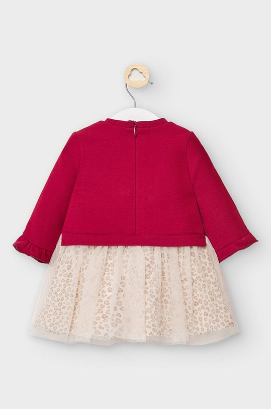 Mayoral - Dievčenské šaty 65-86 cm 2877.2X.NEWBORN burgundské AW20