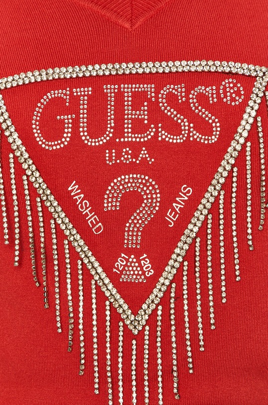 Guess Jeans - Svetr W0BR0D.Z2NQ0 červená