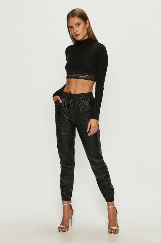 Guess Jeans - Свитер с добавлением шерсти чёрный W0BR52.Z2QT0