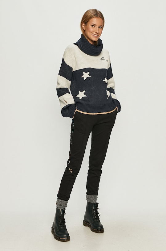 Femi Stories - Sveter Ethel ETHEL.NVYE tmavomodrá AW20