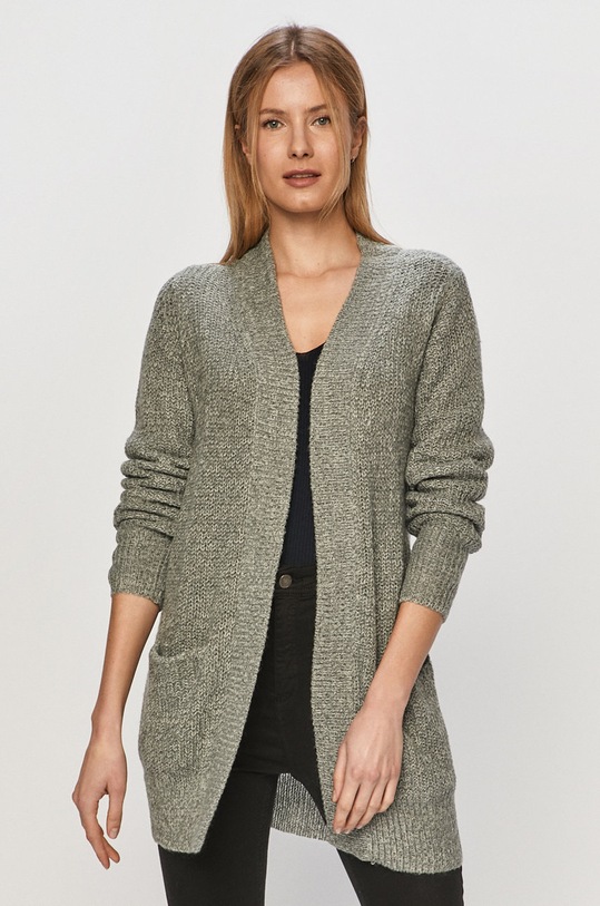 Jacqueline de Yong - Kardigan pozostałe zielony 15211483
