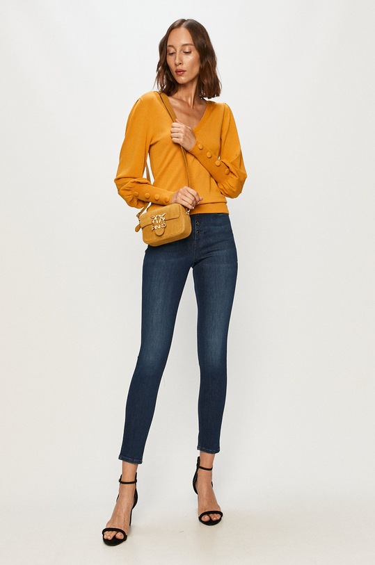 Morgan - Sveter 202.MANUELA žltá AW20