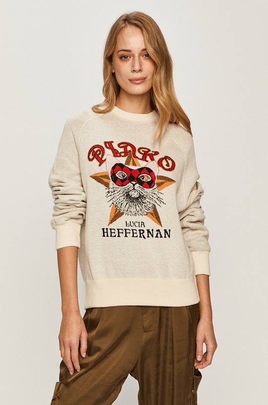 Pinko - Pulover subtiri bej 1N12U9.8321