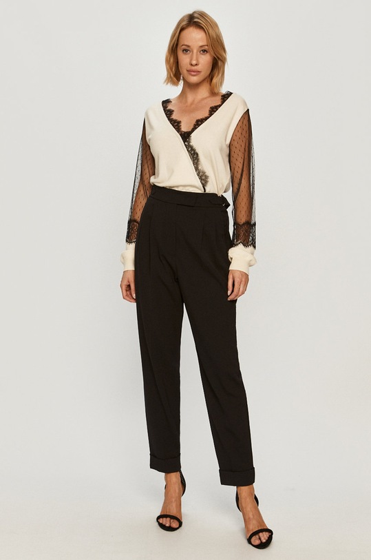 Twinset - Sweter 202TP3381.S12687 beżowy AW20