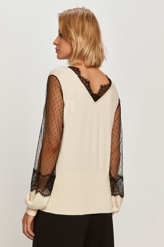 Odzież Twinset - Sweter 202TP3381.S12687 beżowy