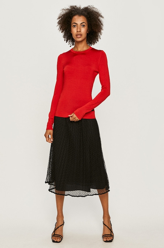 Love Moschino - Svetr W.S.20G.90.X.A091 červená AW20