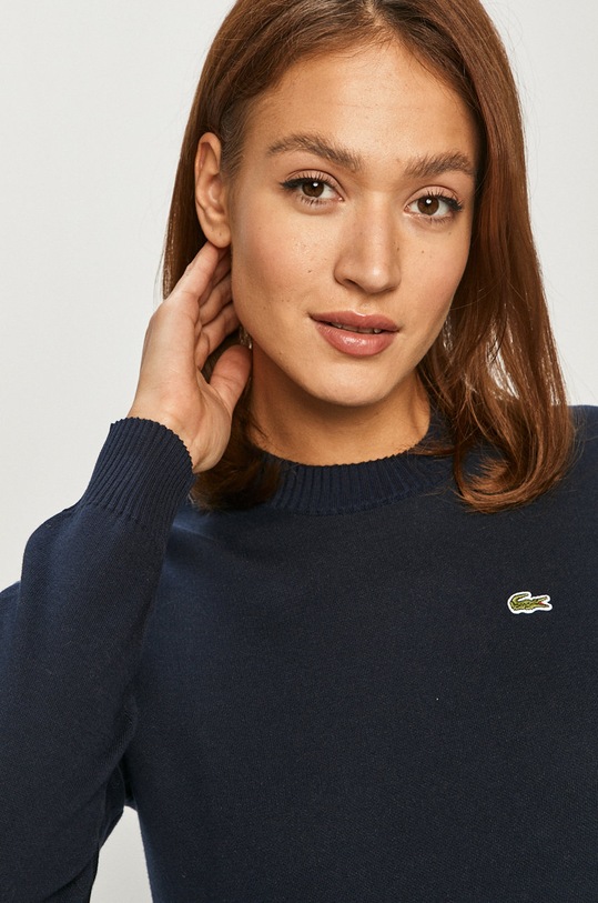 Lacoste - Sveter tmavomodrá AF2391