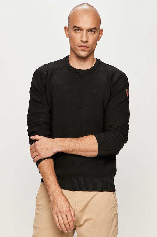 Guess - Sveter okrúhly čierna M0BR80.Z2Q40