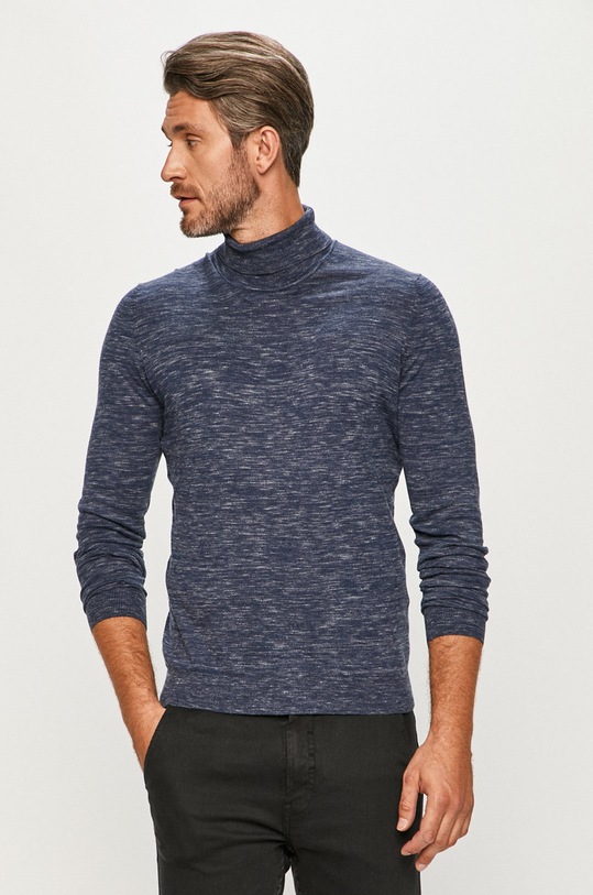 s. Oliver - Sveter rolák tmavomodrá 2055236