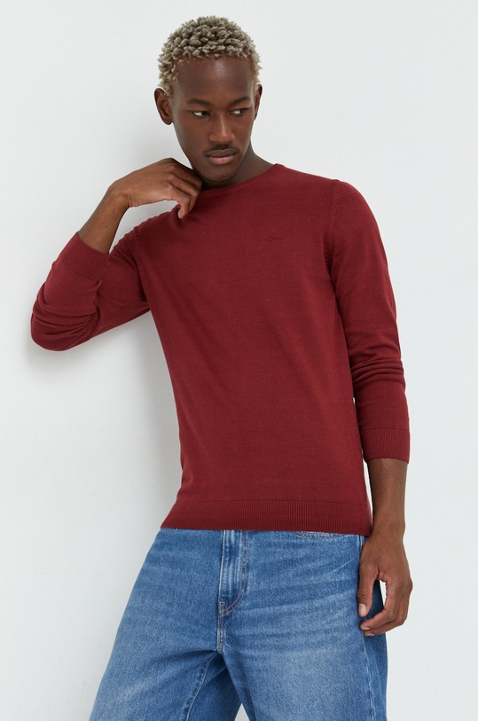 s.Oliver Пуловер овално бордо 2040664