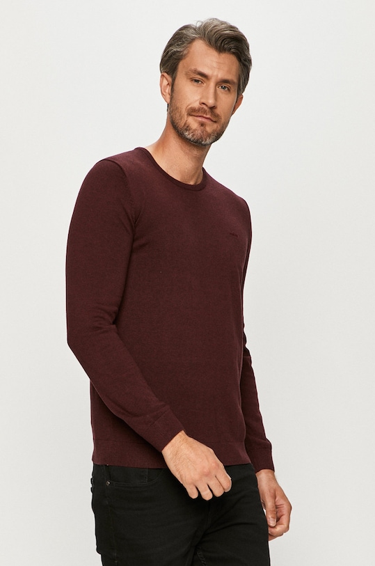 s. Oliver - Pulover subtiri burgundia 2040664