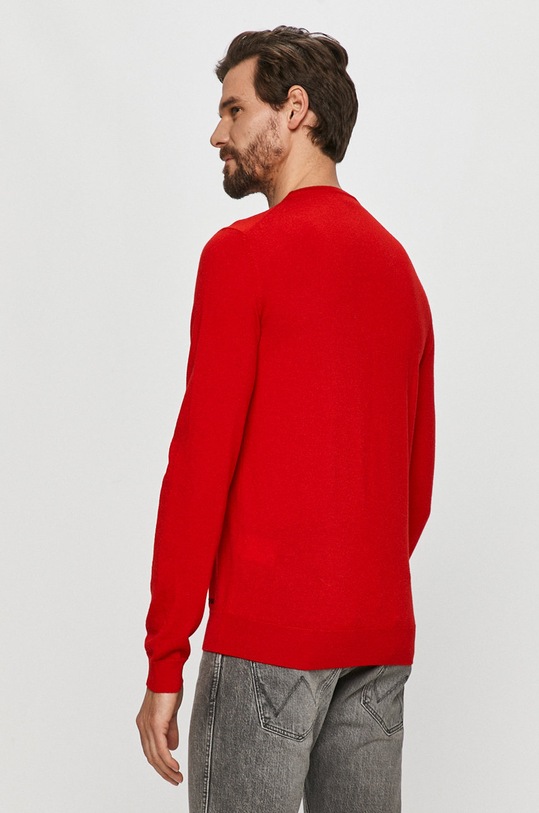Odzież HUGO - Sweter 50435679 50435679 czerwony